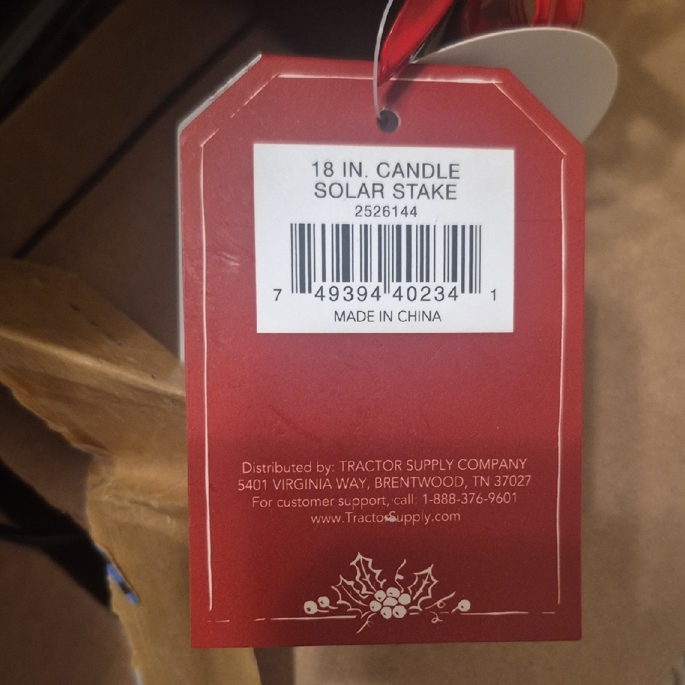 Festive Red and White LED Candle Set - Picture 10 of 13